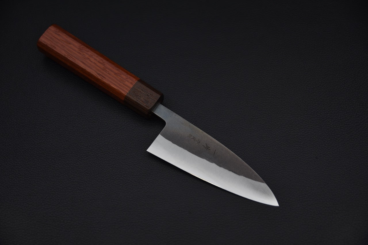 Hitohira TD Aogami #2 Kurouchi Petty 105mm Padauk