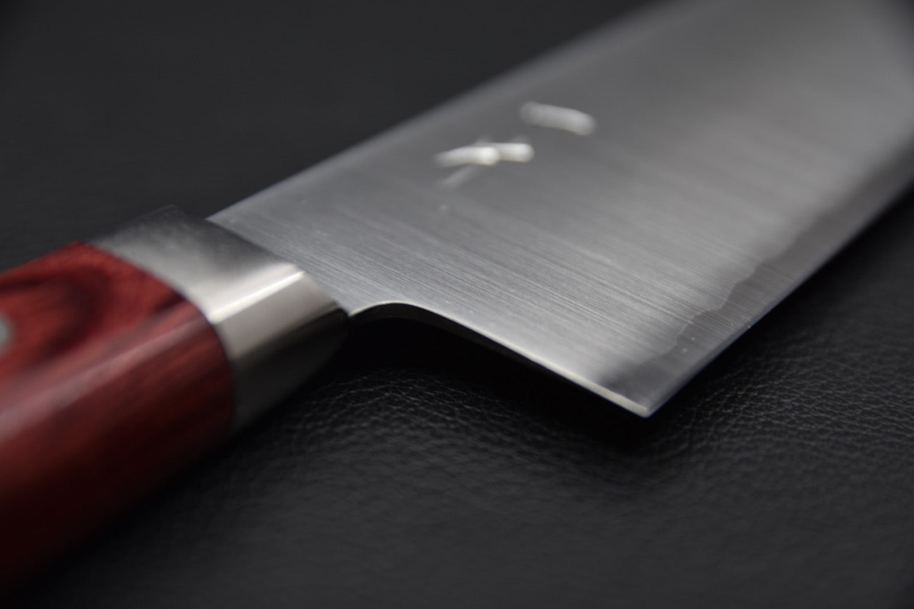 Hitohira TP Gyuto 180mm Red Pakka