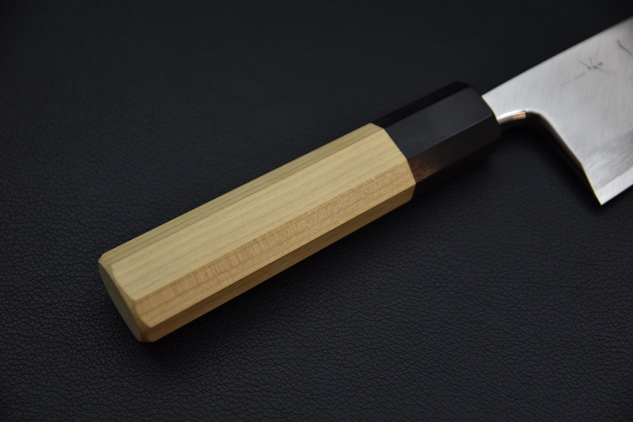 Hitohira Tanaka Manzo Shirogami #2 Deba 165mm Bois de Ho (Saya)