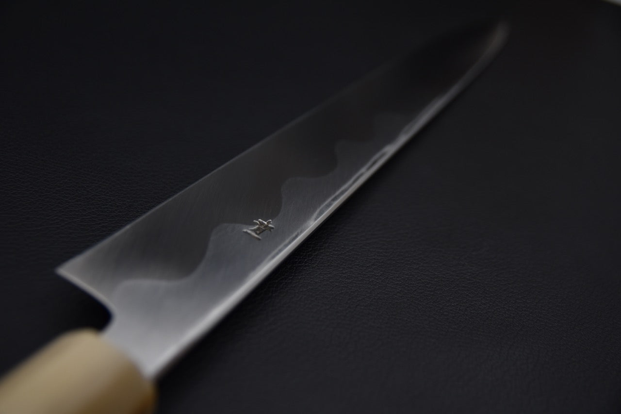 Hitohira Tanaka Manzo Shirogami #2 Yanagiba 300mm Ébène(Saya)