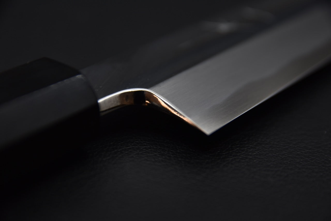 Hitohira Tanaka Mosuke Aogami #1 Kiritsuke Yanagiba 300mm Ebony (Saya)