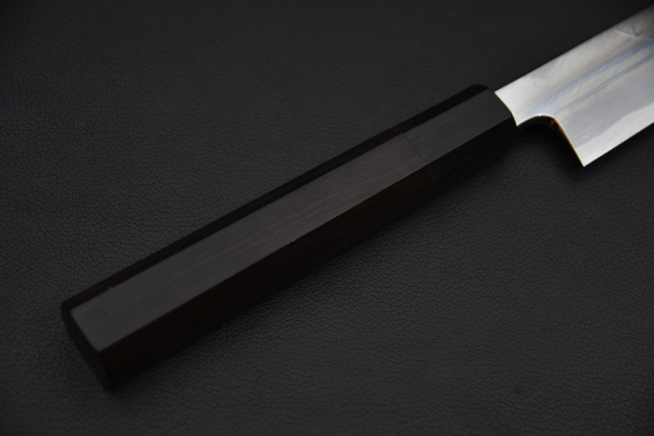 Hitohira Tanaka Mosuke Aogami #1 Kiritsuke Yanagiba 300mm Ebony (Saya)