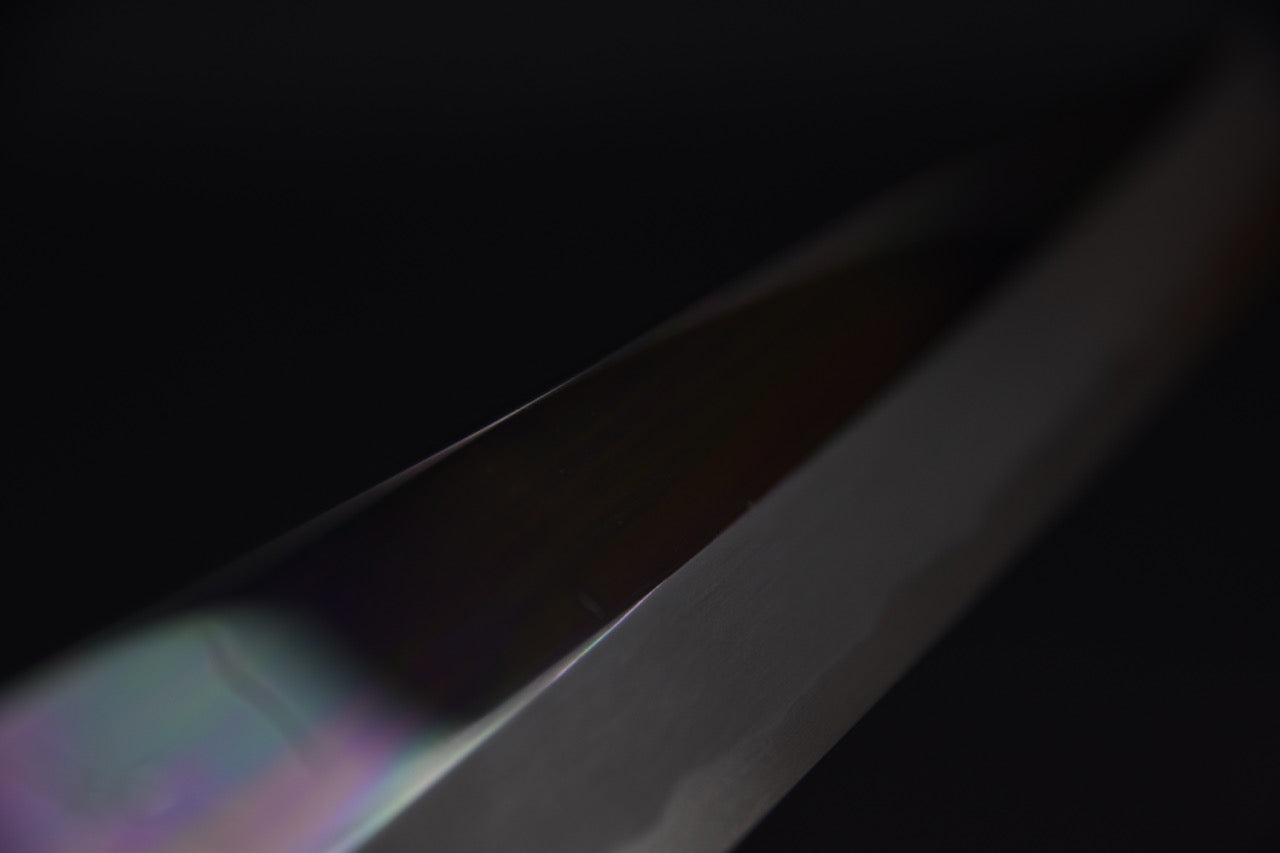 Hitohira Tanaka Mosuke Aogami #1 Yanagiba 300mm Ébène Miroir