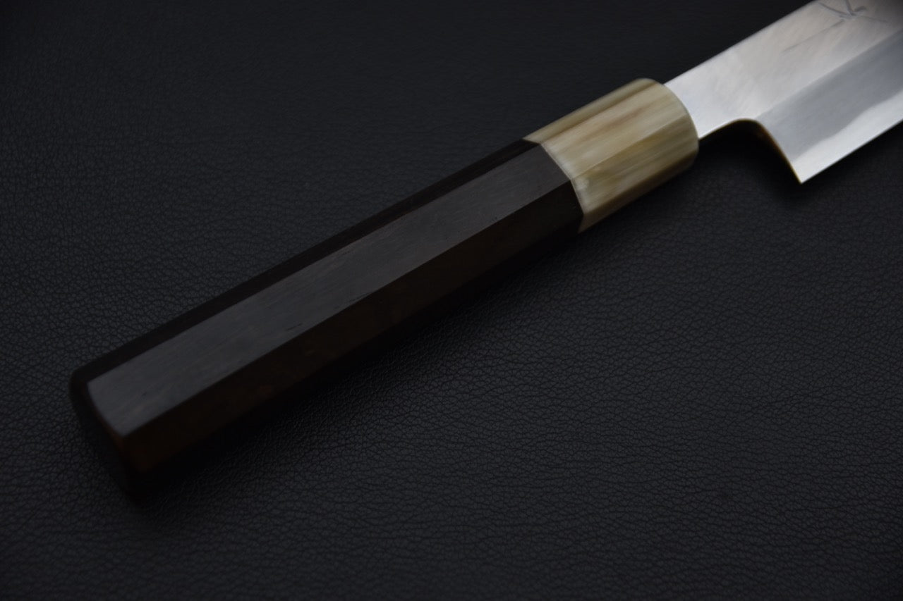 Hitohira Tanaka Mosuke Blue #1 Yanagiba 300mm Ebony Handle (Saya)