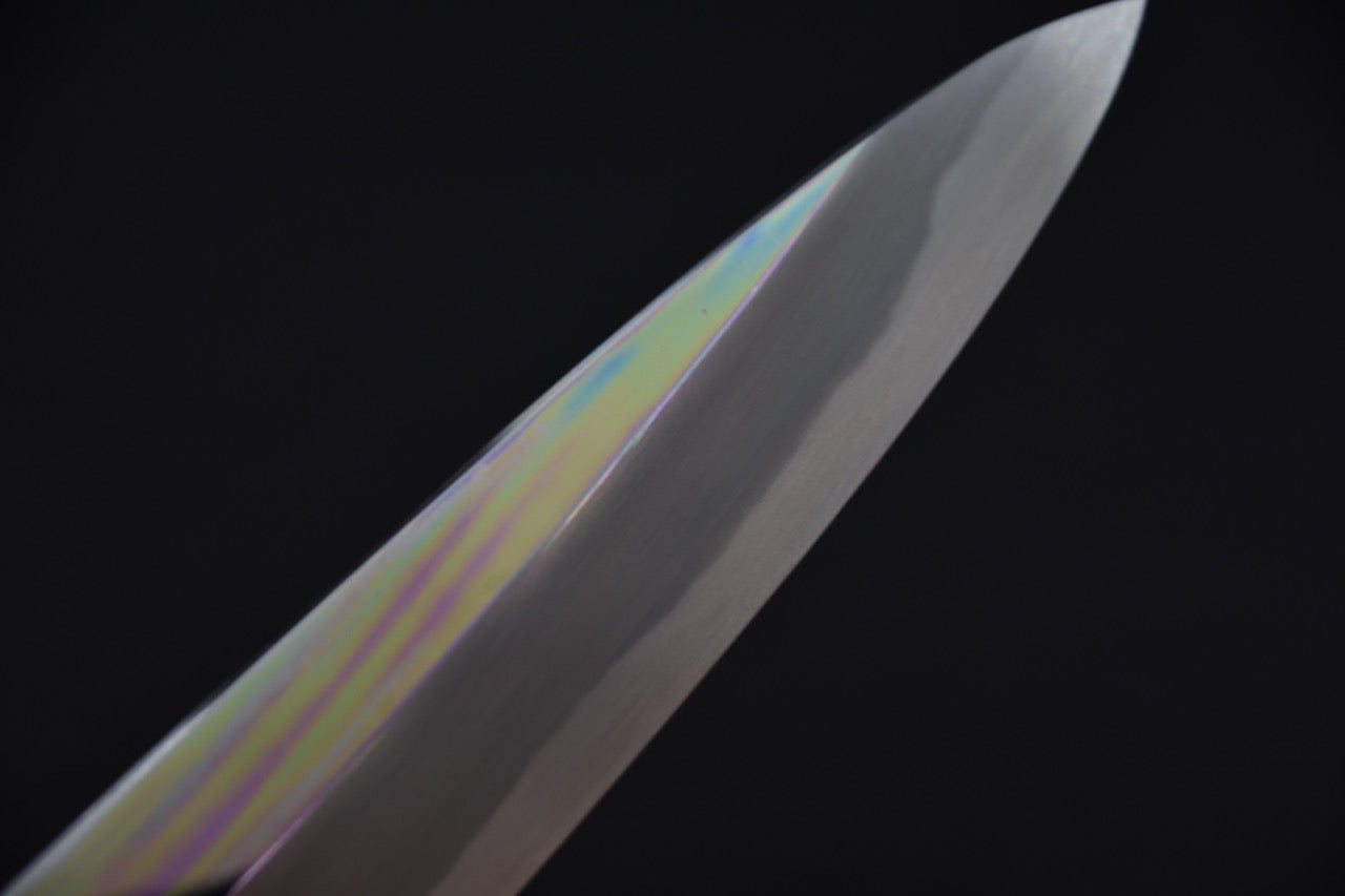 Hitohira Tanaka Mosuke Blue #1 Yanagiba 330mm Ebony Handle (Mirror Polished/ Saya)