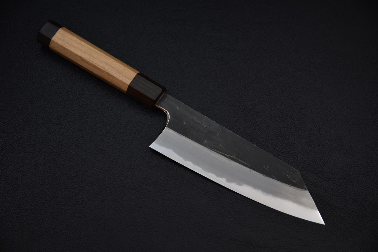 Hitohira Togashi Aogami #2 Kurouchi Bunka Cerisier et ébène