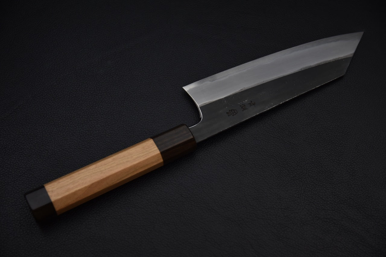 Hitohira Togashi Aogami #2 Kurouchi Bunka Cerisier et ébène