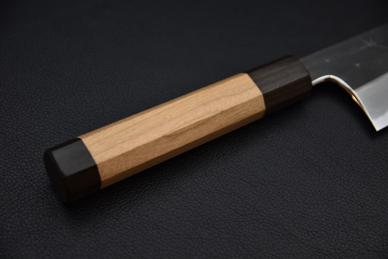 Hitohira Togashi Aogami #2 Kurouchi Bunka Cerisier et ébène