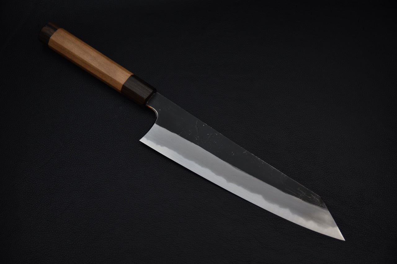 Hitohira Togashi Aogami #2 Kurouchi Kiritsuke Gyuto 240mm Cerisier
