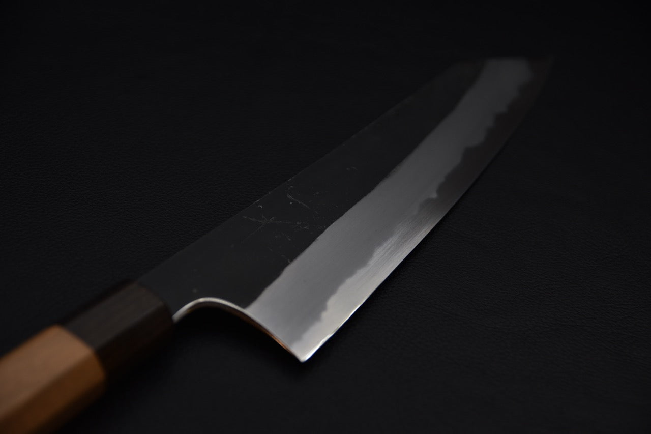 Hitohira Togashi Aogami #2 Kurouchi Kiritsuke Gyuto 240mm Cerisier