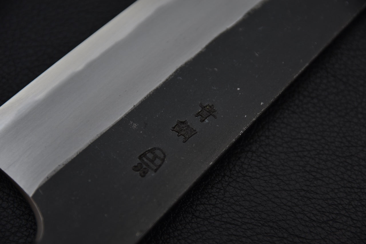 Hitohira Togashi Aogami #2 Kurouchi Kiritsuke Gyuto 240mm Cerisier