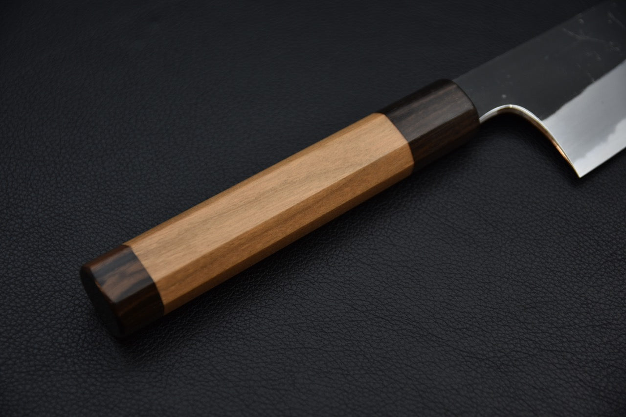 Hitohira Togashi Aogami #2 Kurouchi Kiritsuke Gyuto 240mm Cerisier