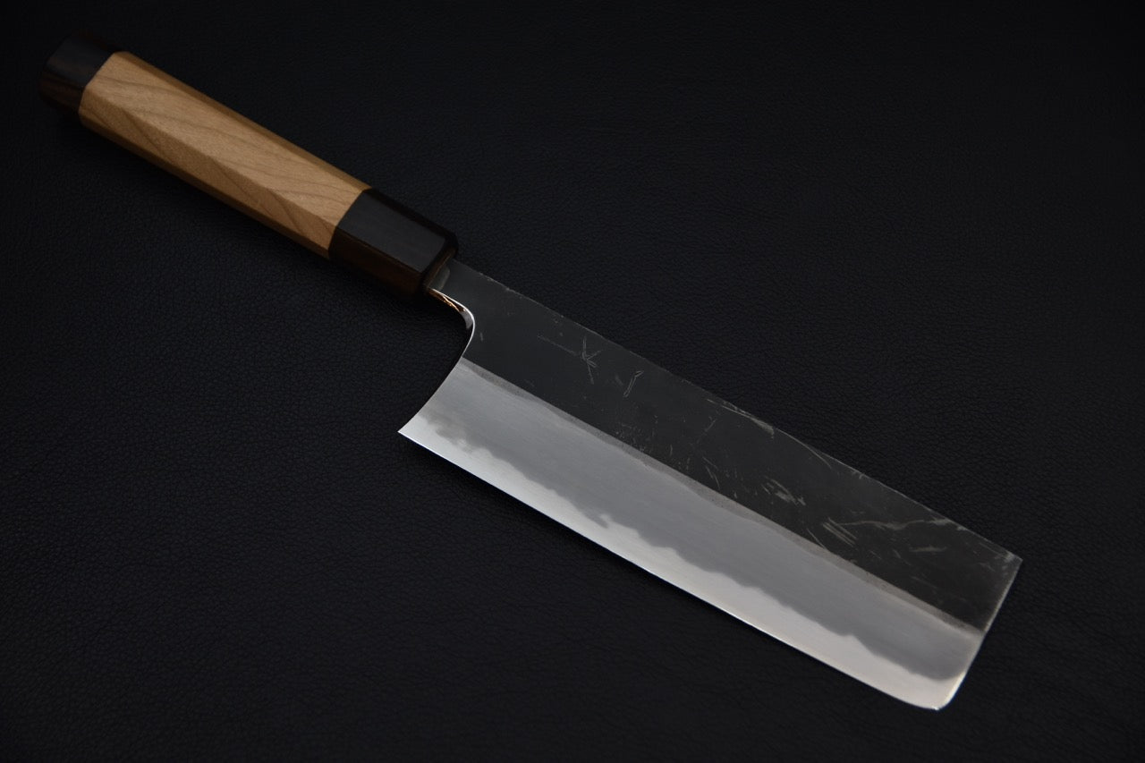 Hitohira Togashi Aogami #2 Kurouchi Nakiri Bois de Cerisier