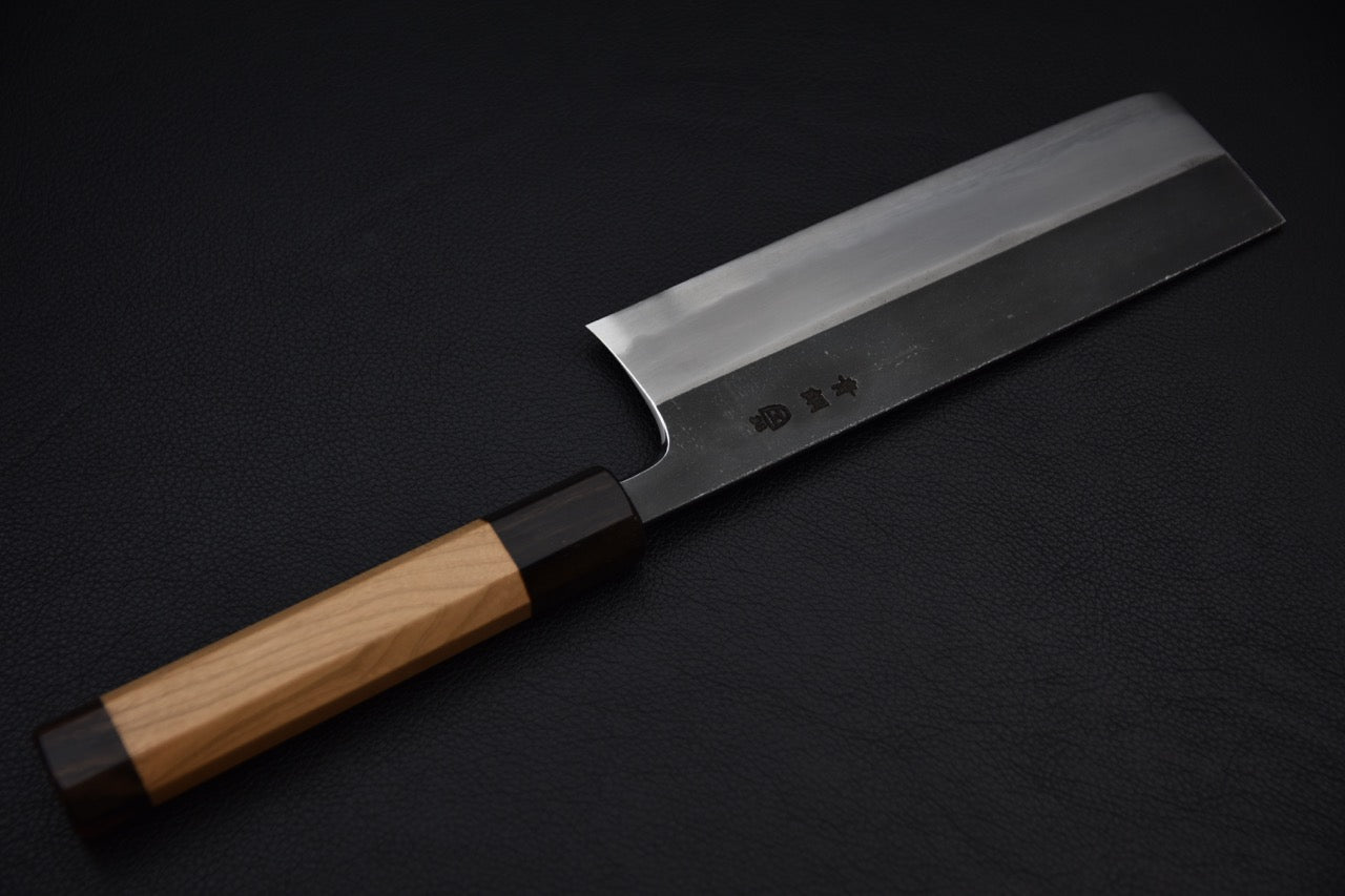 Hitohira Togashi Aogami #2 Kurouchi Nakiri Bois de Cerisier