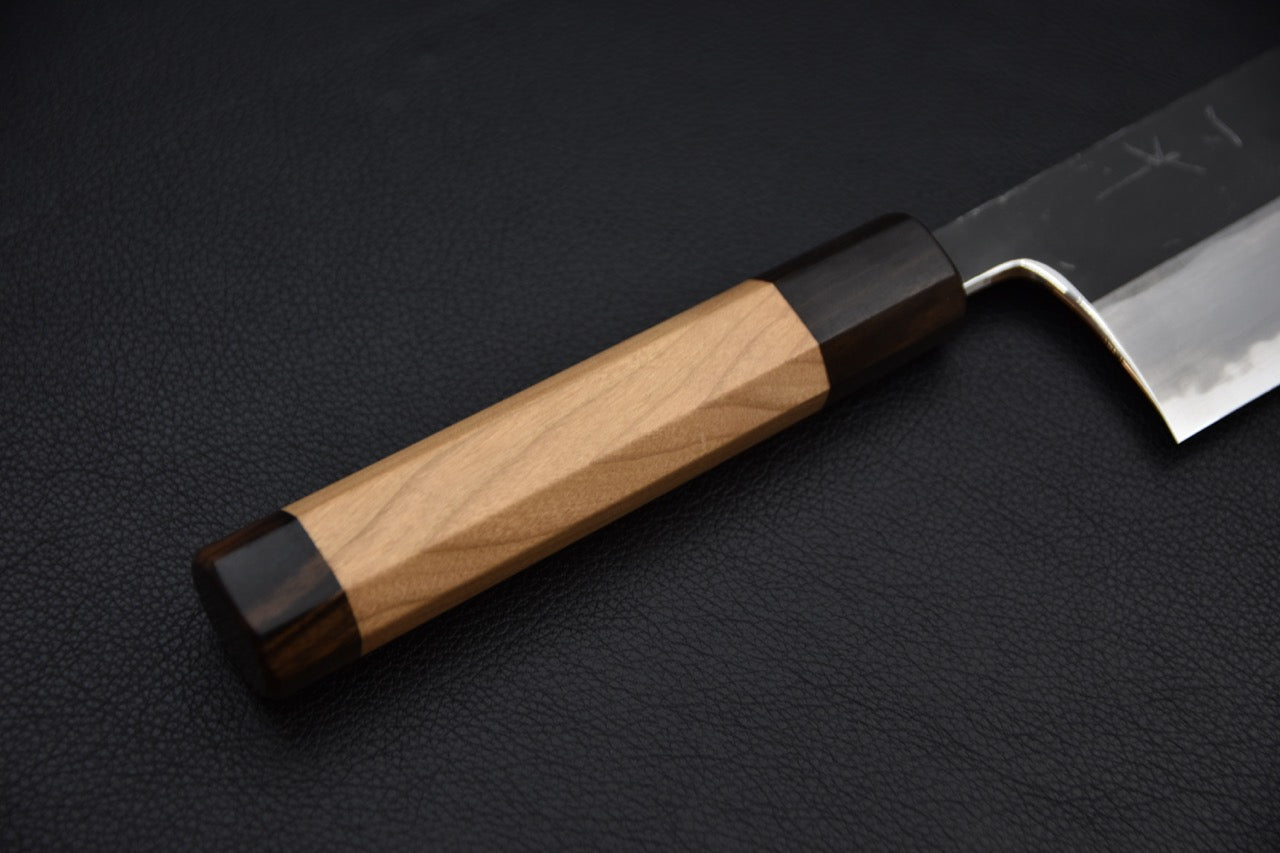 Hitohira Togashi Aogami #2 Kurouchi Nakiri Bois de Cerisier
