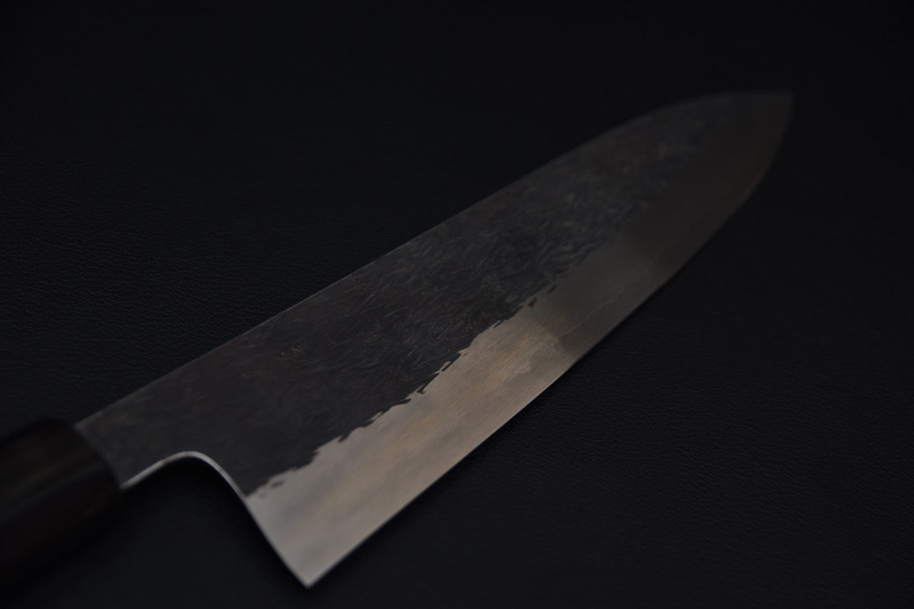 Isamitsu Shirogami #1 Kurouchi Gyuto 240mm Yakusugi