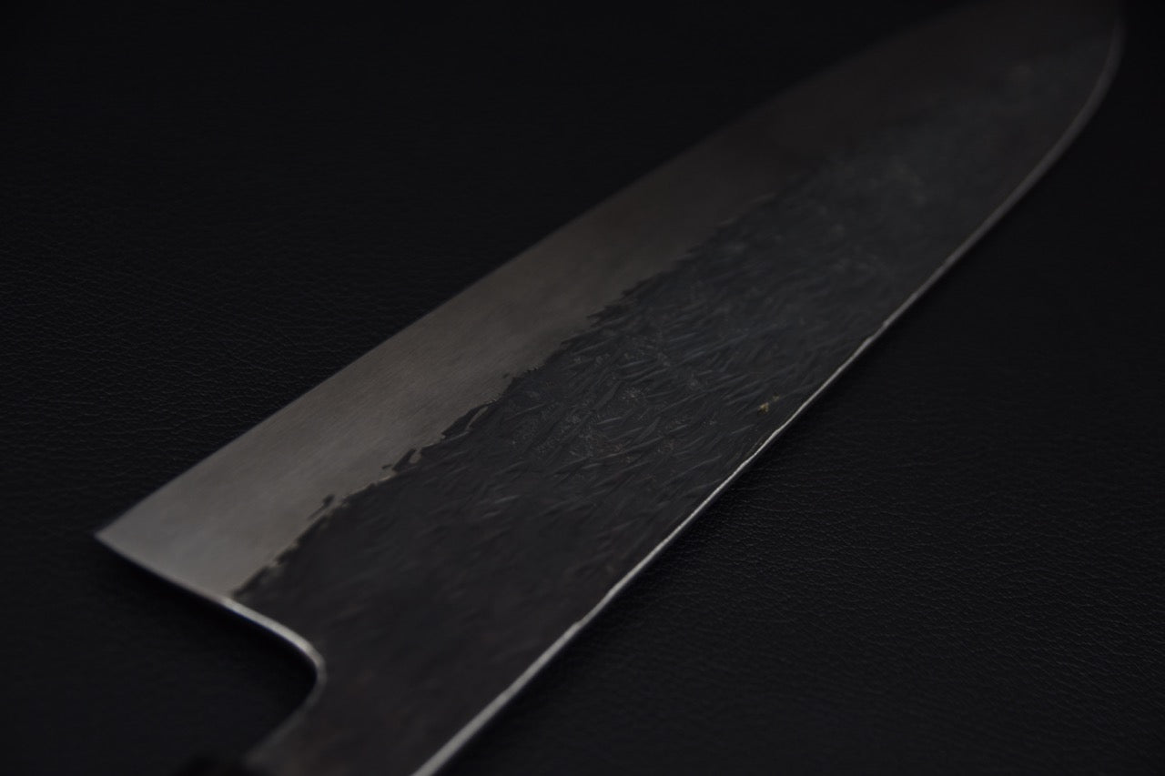 Isamitsu Shirogami #1 Kurouchi Gyuto 240mm Yakusugi