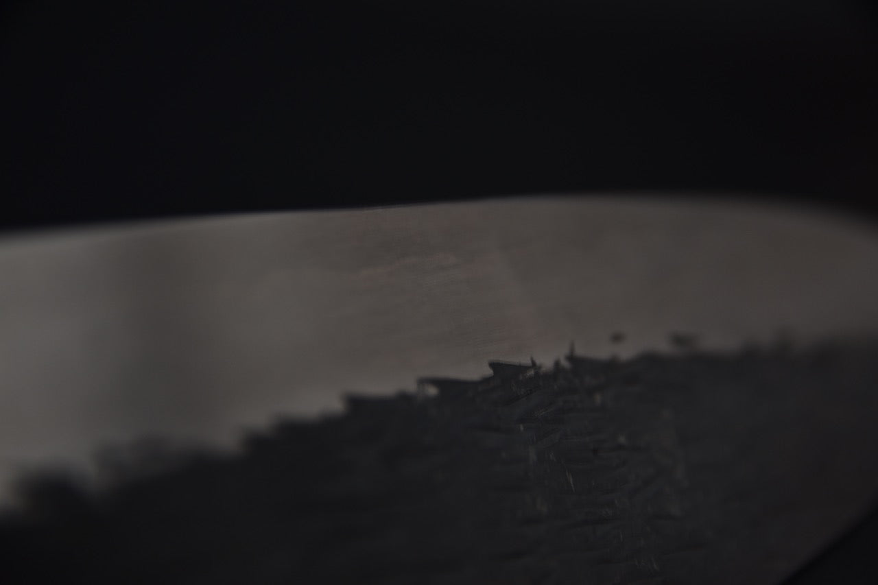 Isamitsu Shirogami #1 Kurouchi Gyuto 240mm Yakusugi