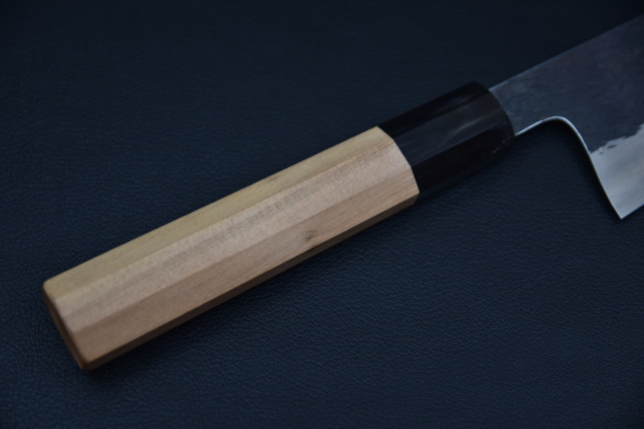 Isamitsu Shirogami #1 Kurouchi Gyuto 240mm Yakusugi