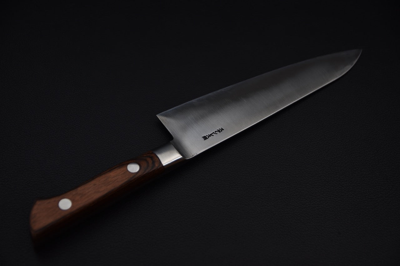 Kogetsu Mandai Stainless Gyuto 180mm Imitation Mahogany