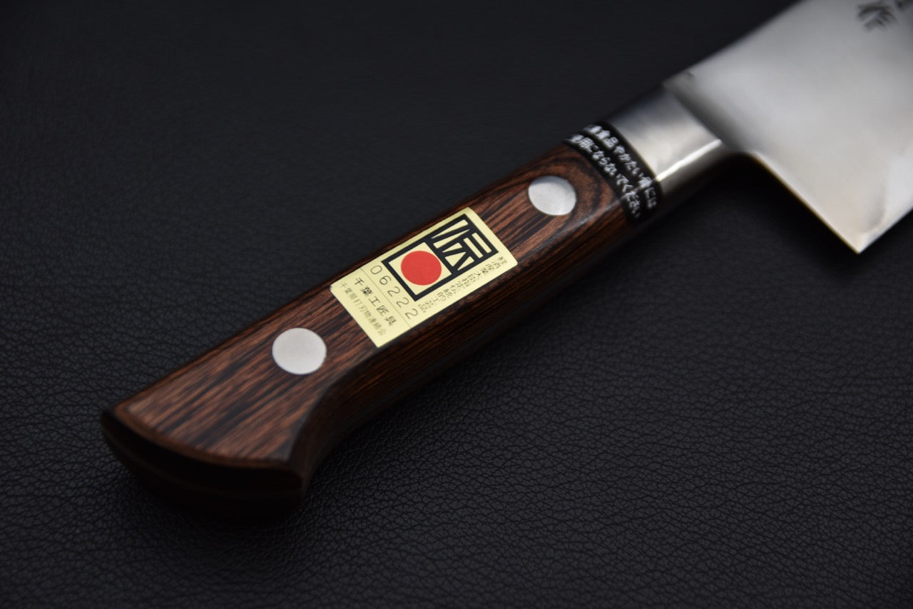 Kogetsu Mandai Stainless Gyuto 180mm Imitation Mahogany