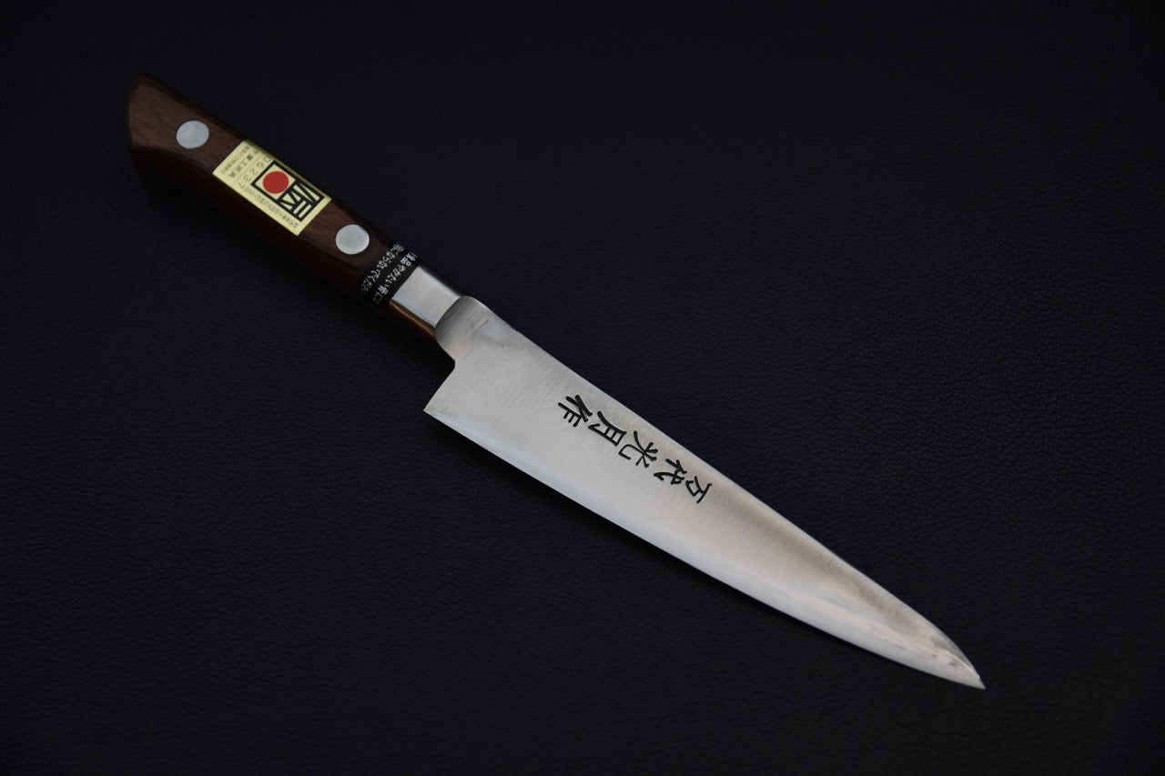 Kogetsu Mandai Stainless Petty 150mm Imitation Mahogany