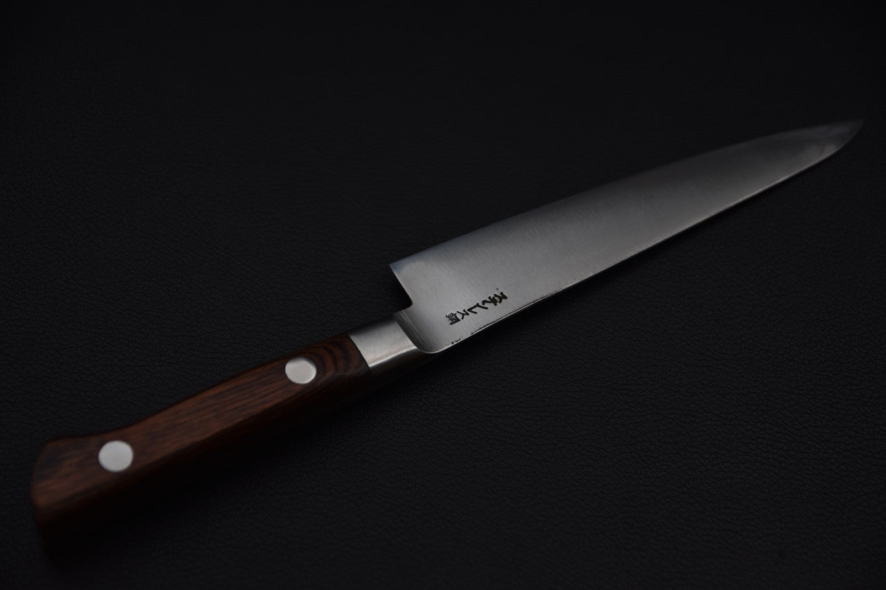 Kogetsu Mandai Stainless Petty 150mm Imitation Mahogany