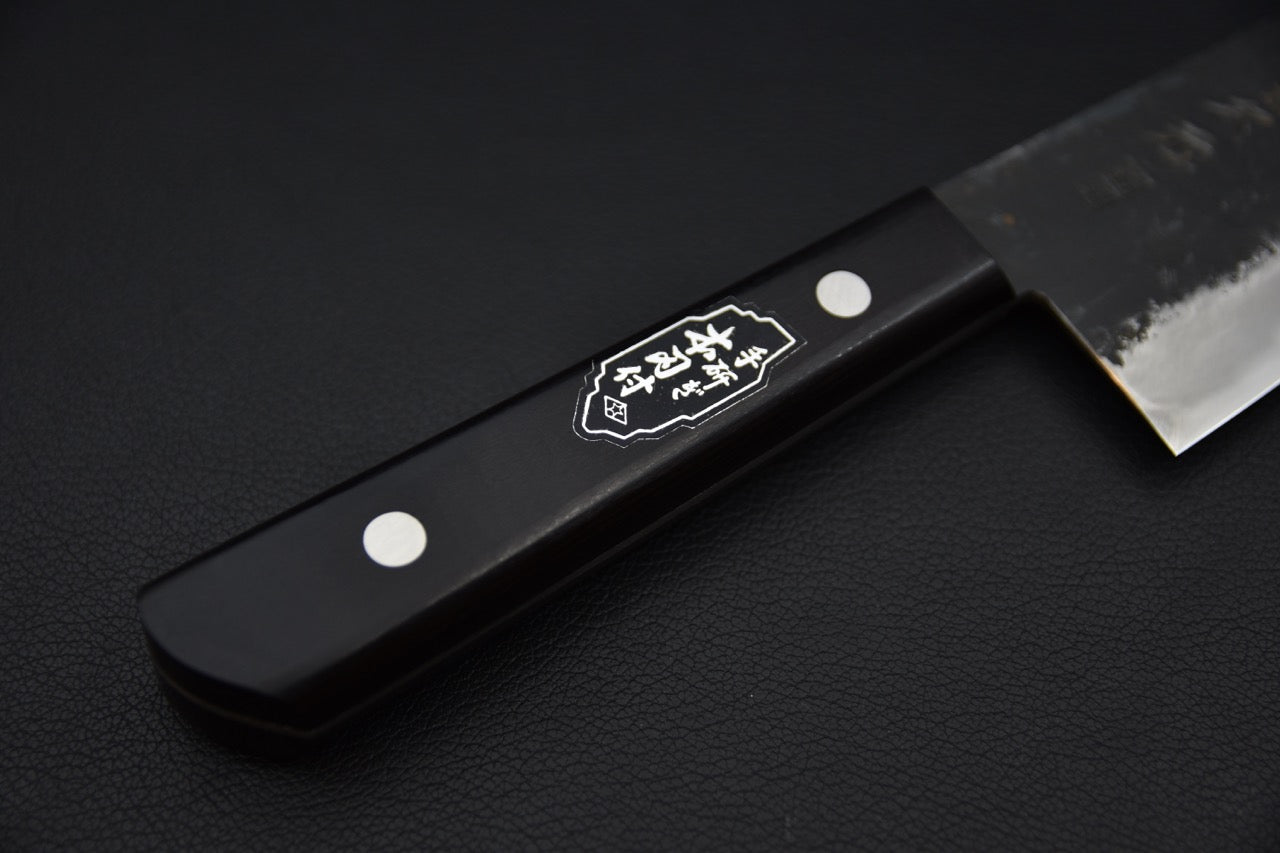 Morihei Hisamoto Kurouchi Shirogami #1 Gyuto 180mm (Finition fine sans bolster)