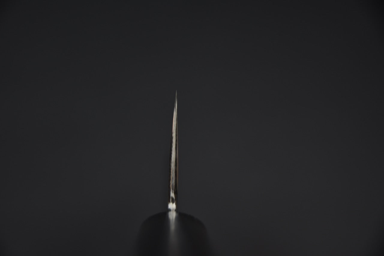 Morihei Hisamoto Kurouchi Shirogami #1 Gyuto 180mm (Finition fine sans bolster)