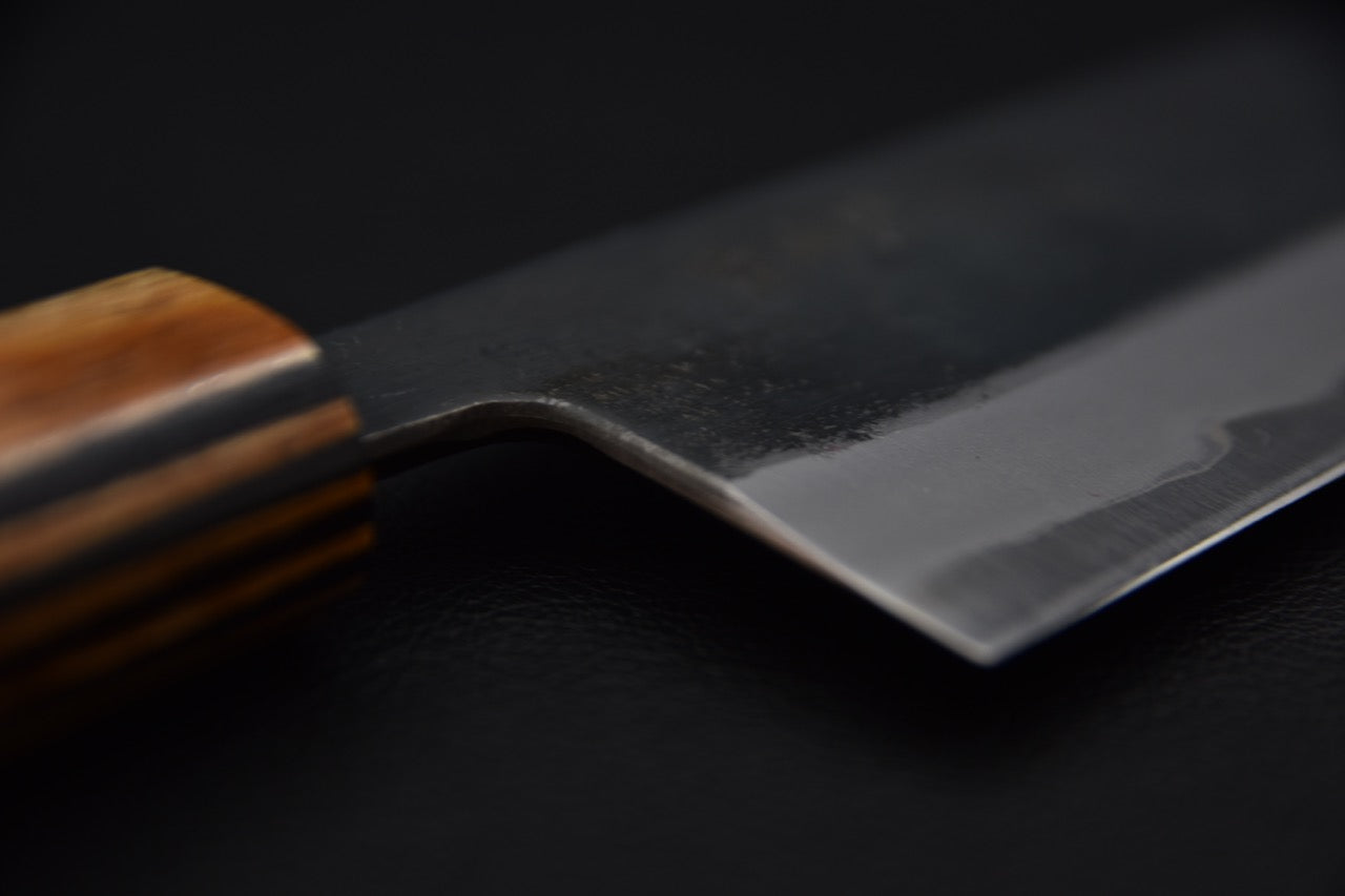 Motokyuuichi Aogami Super Kurouchi Kiritsuke Gyuto 210mm Bois De Rose