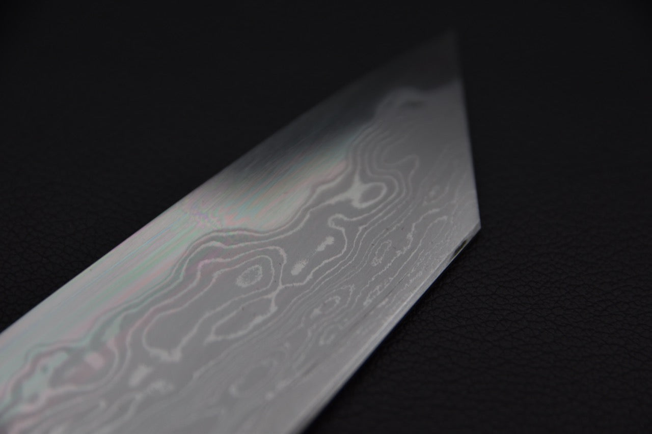 Nakagawa uchi hamono Aogami #1 Damascus Gyuto Kiritsuke 210mm Snake wood