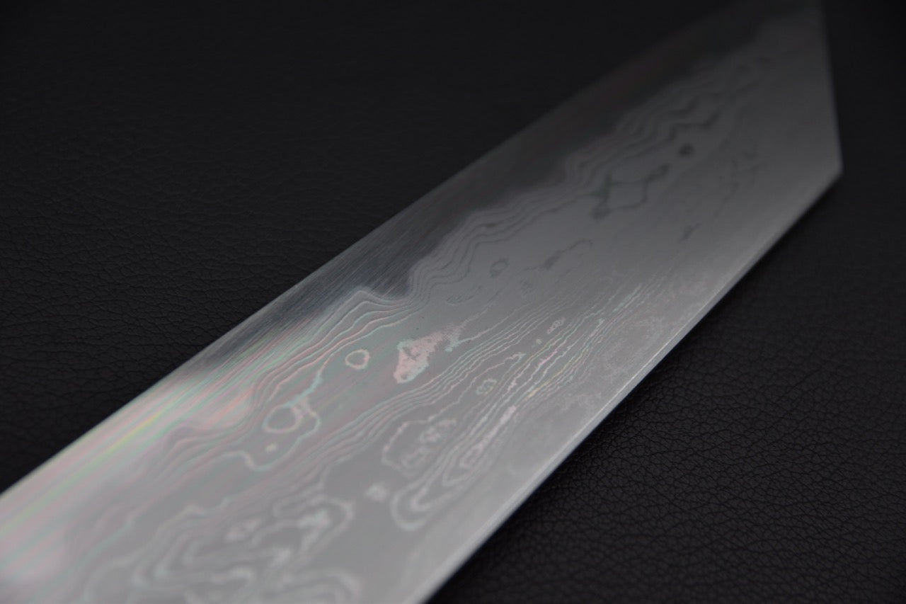 Nakagawa uchi hamono Aogami #2 Damascus Gyuto Kiritsuke 240mm Snake wood