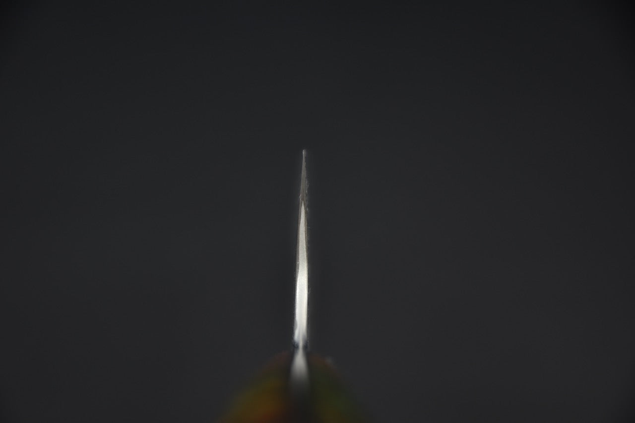 Nigara Hamono SG2 Anmon Damascus Bunka 180mm Acrylique Sandstorm