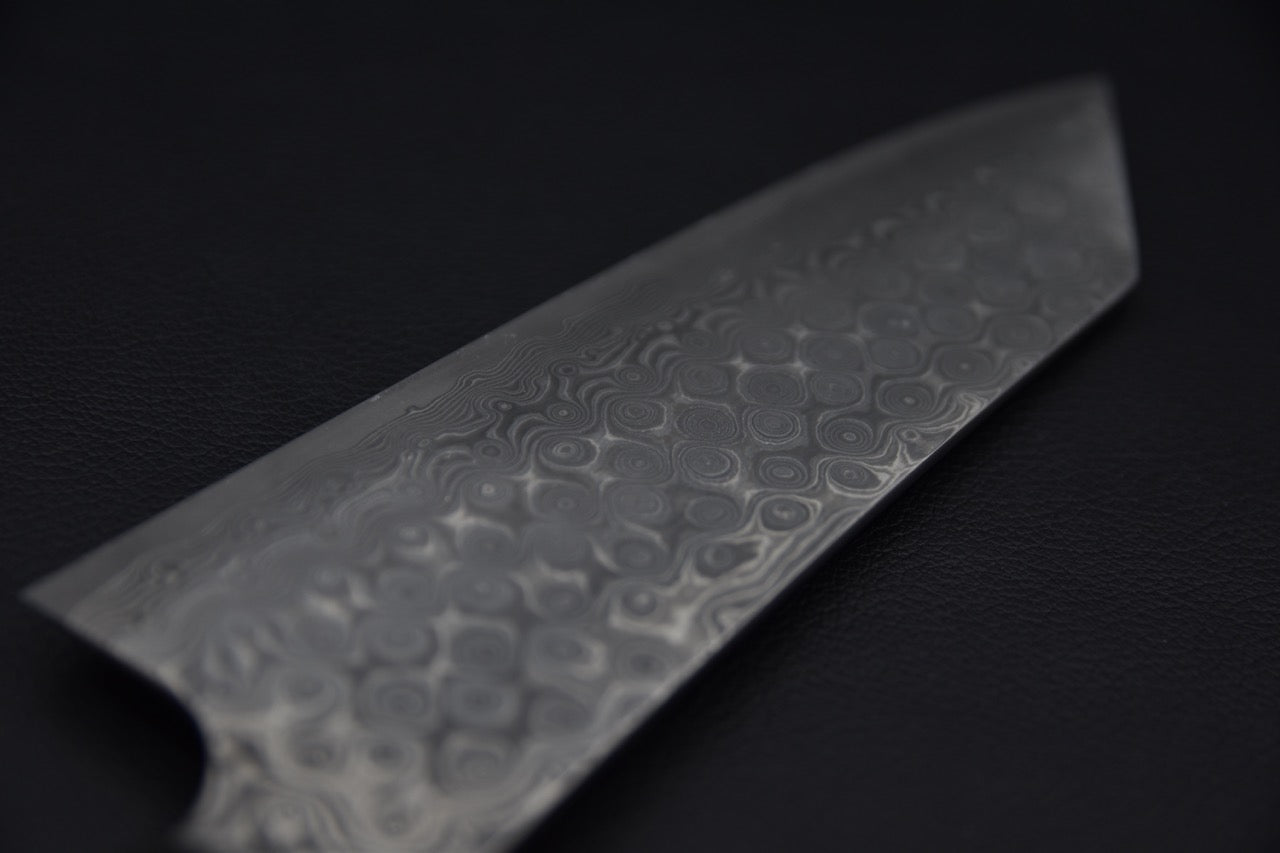 Nigara Hamono SG2 Anmon Damascus Bunka 180mm Acrylique Sandstorm
