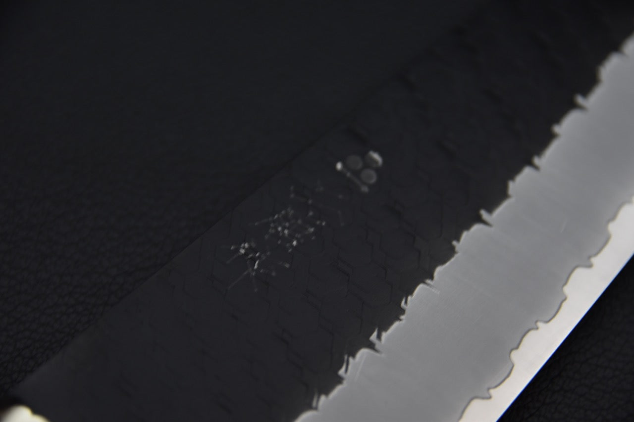 Nigara Hamono SG2 Kurouchi Tsuchime Gyuto 210mm Érable