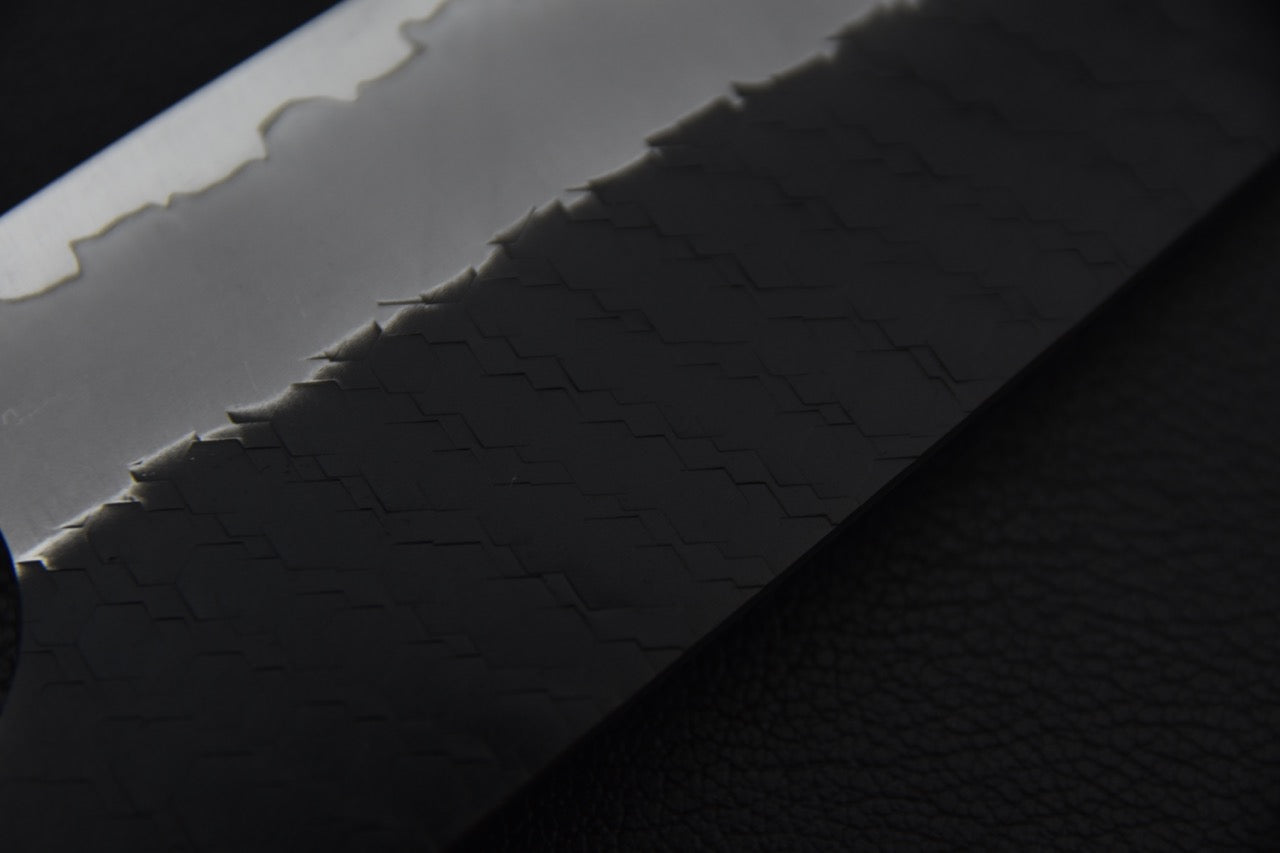 Nigara Hamono SG2 Kurouchi Tsuchime Gyuto 210mm Érable