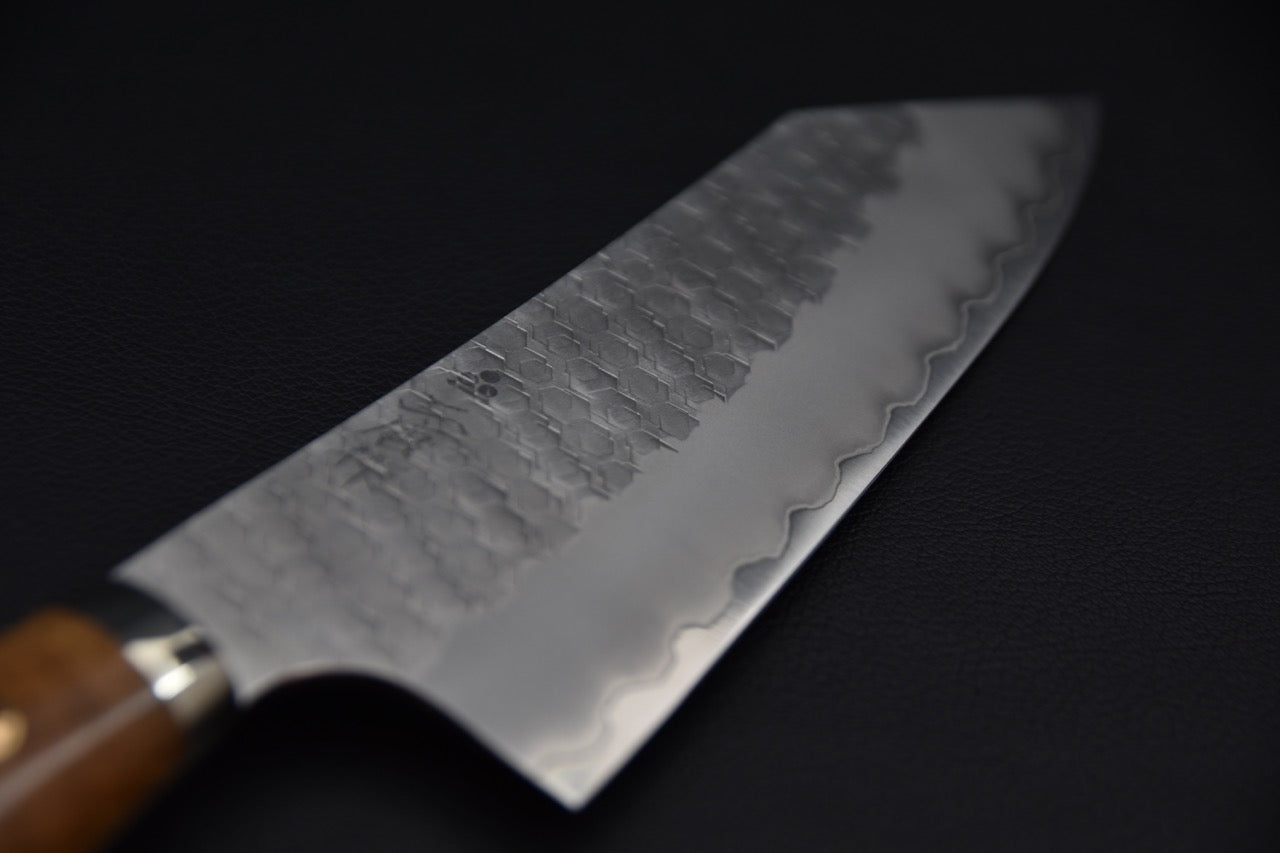 Nigara Hamono SG2 Tsuchime Migaki Bunka 170mm Loupe d'érable