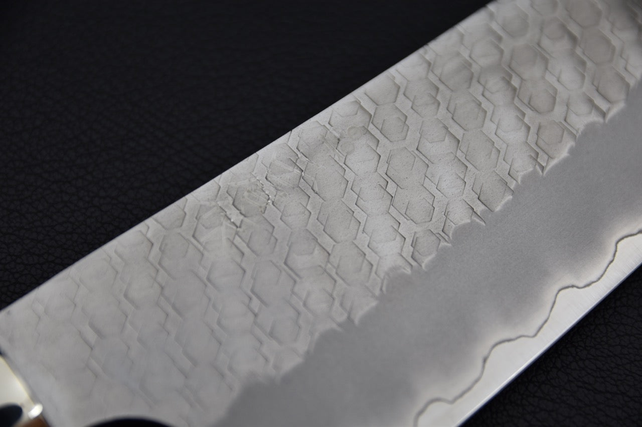 Nigara Hamono SG2 Tsuchime Migaki Bunka 170mm Loupe d'érable
