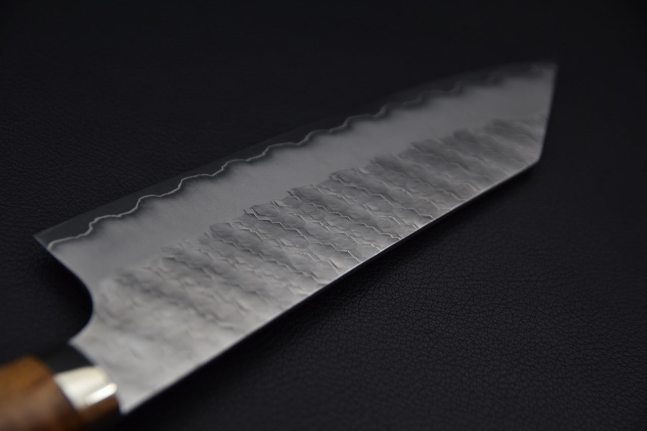 Nigara Hamono SG2 Tsuchime Migaki Bunka 170mm Loupe d'érable