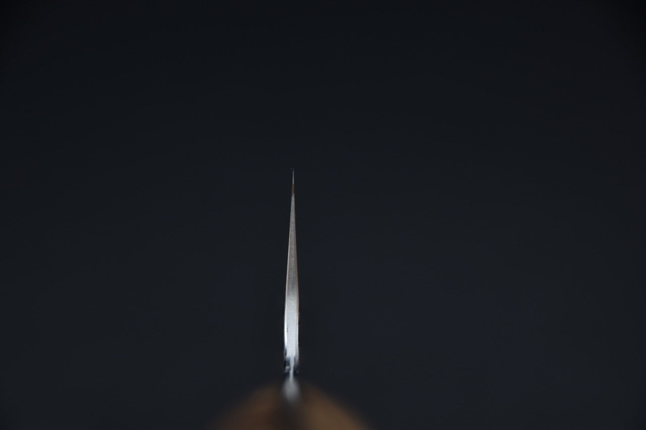 Nigara Hamono SG2 Tsuchime Migaki Santoku 170mm Loupe d'érable