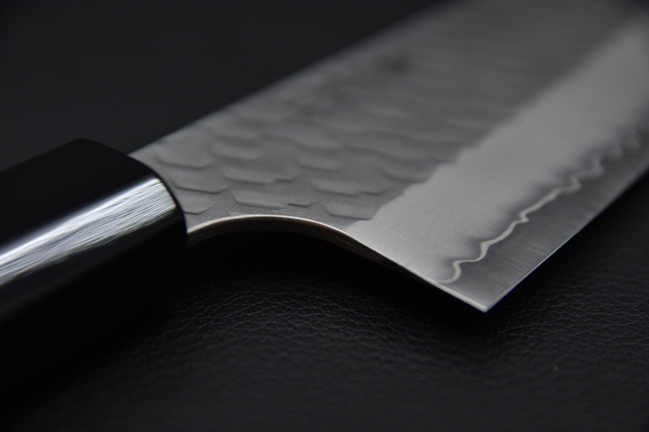 Nigara Hamono SG2 Santoku 170mm Tsuchime Migaki Tagayasan