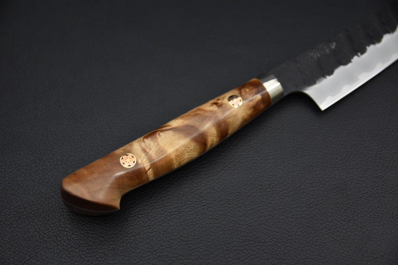 Nigara Hamono SG2 Kiritsuke Petty Kurouchi 150mm Érable