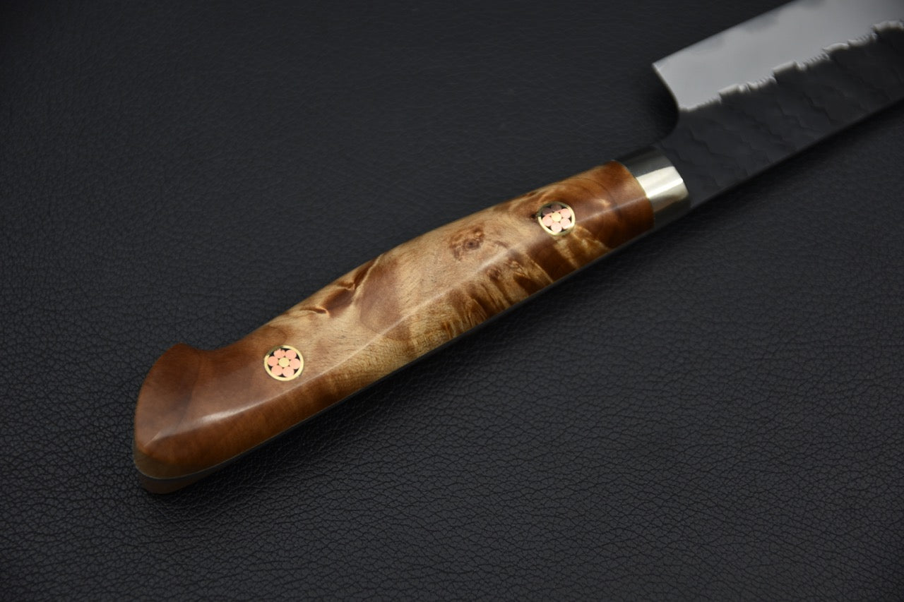 Nigara Hamono SG2 Kiritsuke Petty Kurouchi 150mm Érable