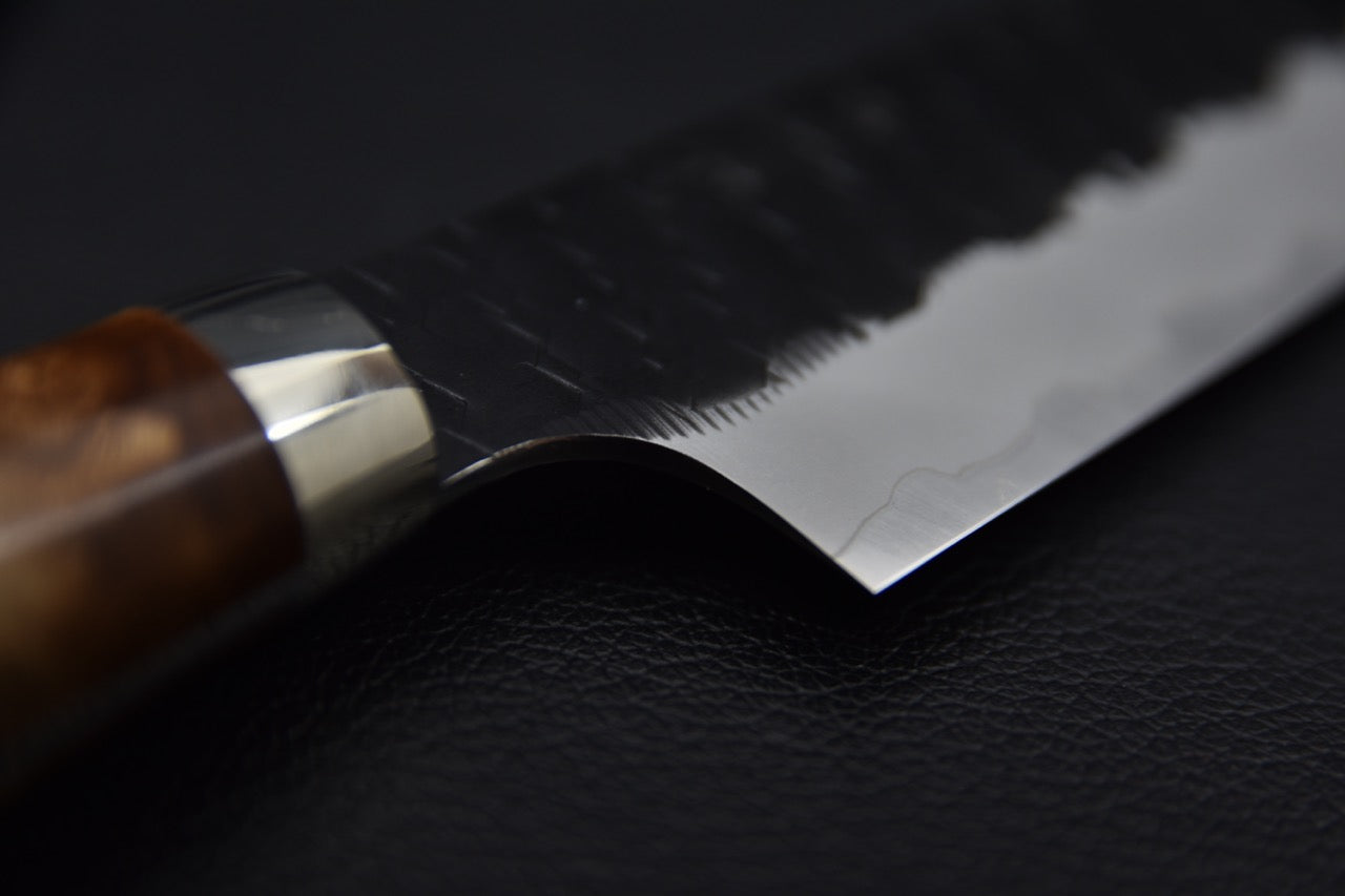 Nigara Hamono SG2 Kiritsuke Petty Kurouchi 150mm Érable