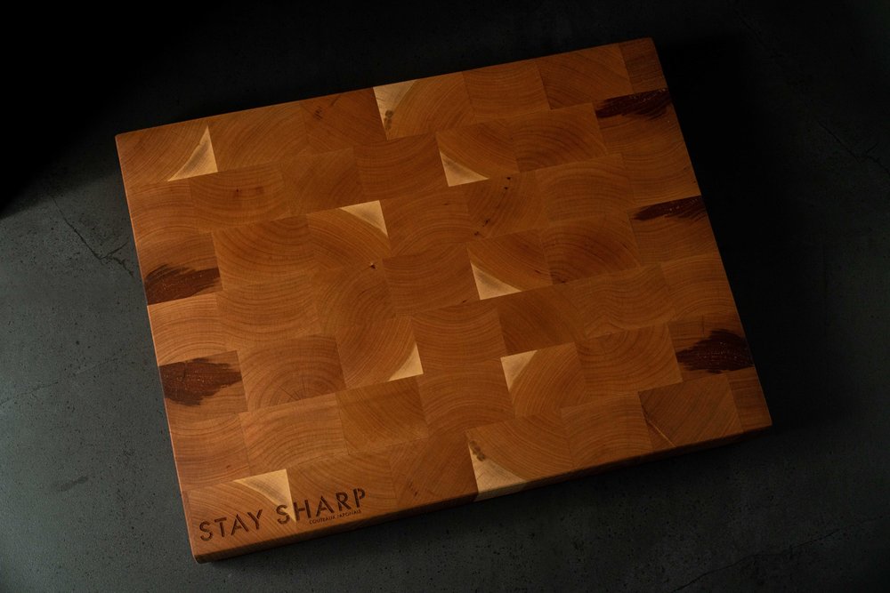 End Grain cutting board Shed'Oeuvre Cherry
