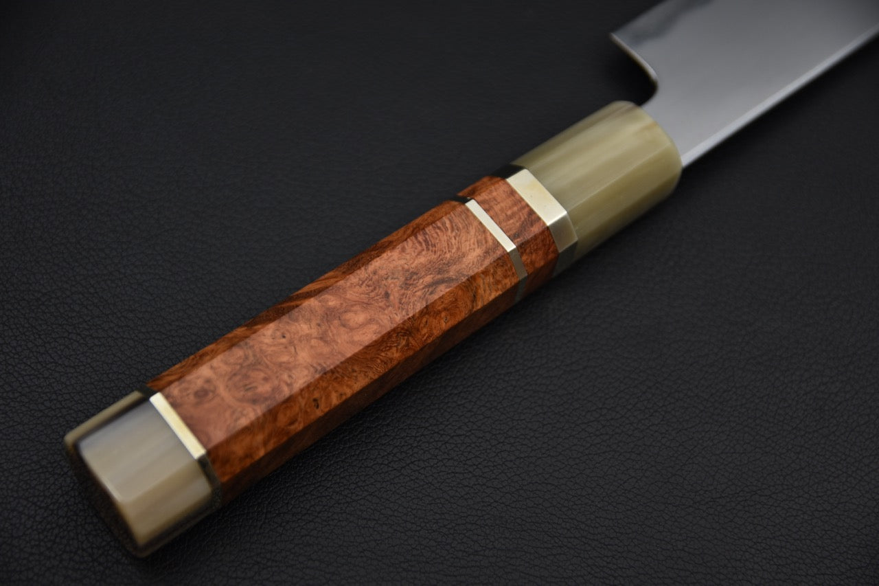 Tetsujin Hamono Kasumi Aogami #2 Sujihiki 240mm Karin