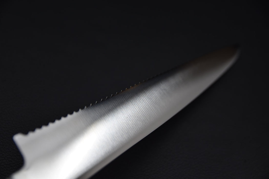 Tsubaya Couteau à Pain 210mm Bois de Pakka