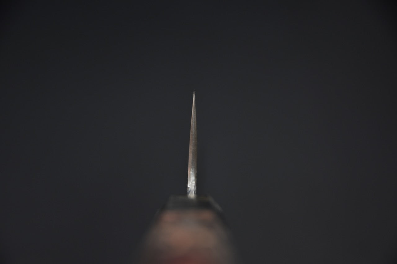 Yoshida Hamono HAP 40 Gyuto 210mm Kurouchi Maple burl (Black)