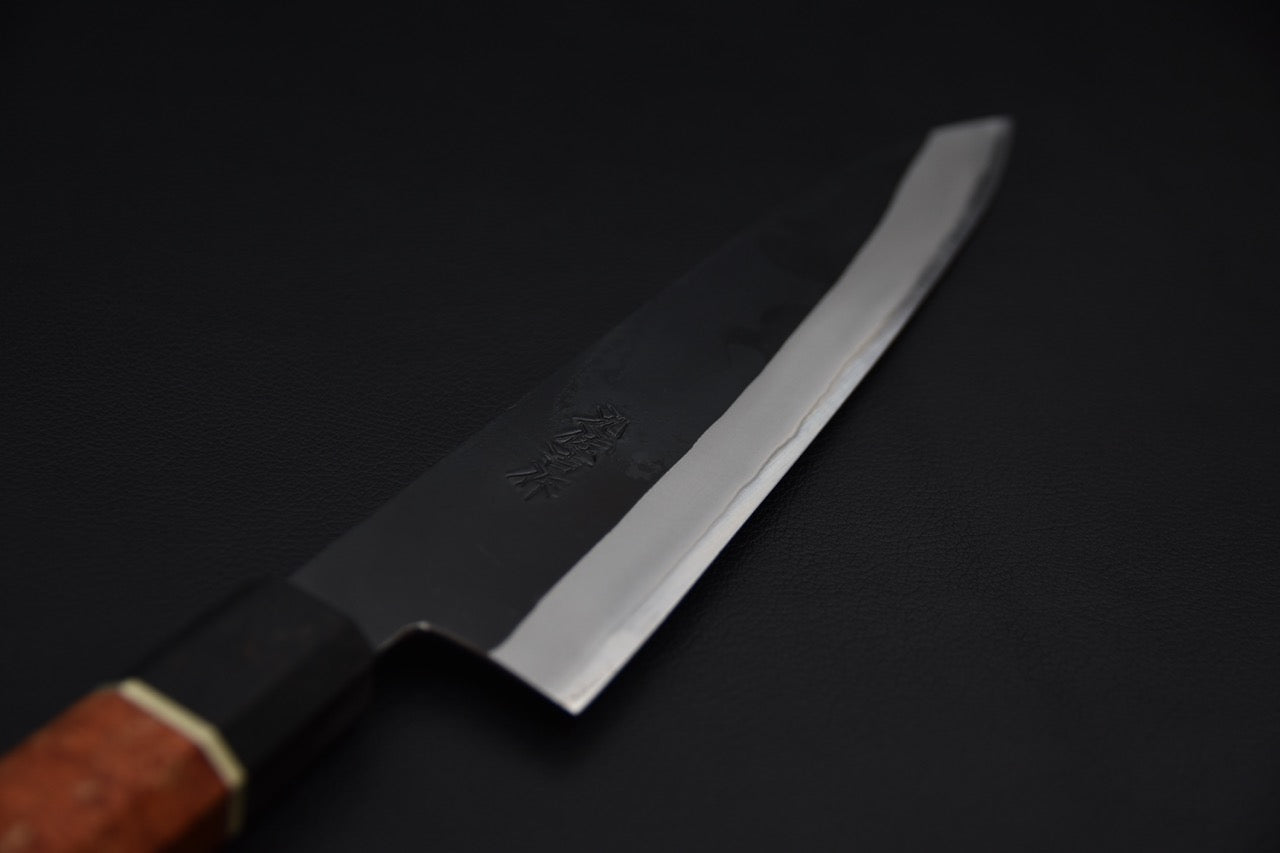 Yoshida Hamono HAP 40 Gyuto 210mm Kurouchi Loupe D'érable (Rouge)