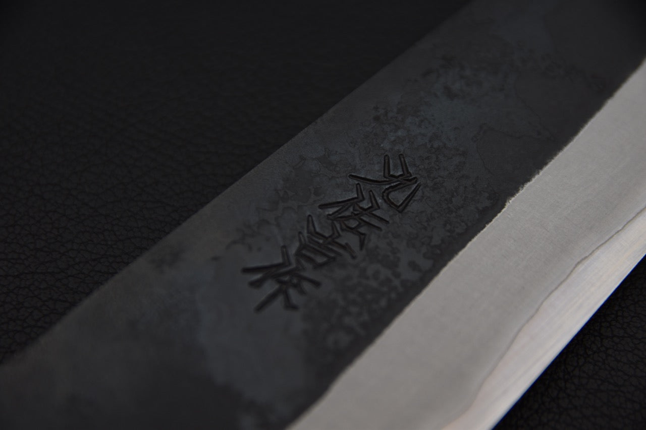 Yoshida Hamono HAP 40 Gyuto 210mm Kurouchi Loupe d'érable (Vert)